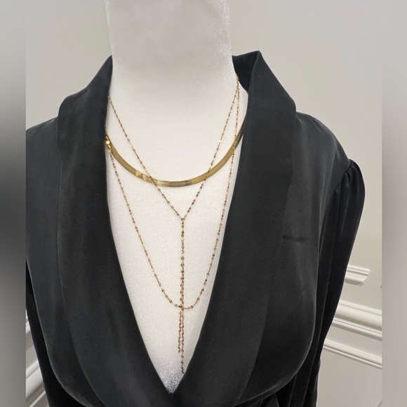 Lana Blake necklace in 14k gold. Current retail $1,300+ with original packaging - Picture 4 of 12